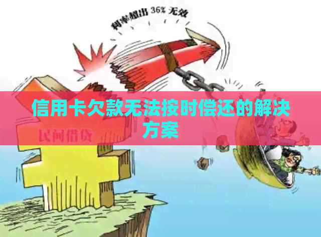 信用卡欠款无法按时偿还的解决方案