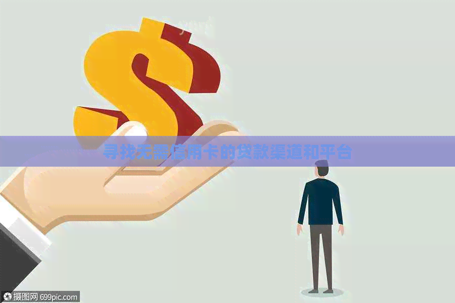 寻找无需信用卡的贷款渠道和平台
