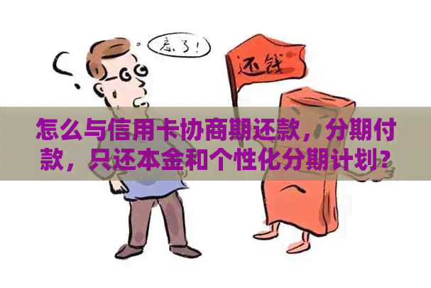 怎么与信用卡协商期还款，分期付款，只还本金和个性化分期计划？