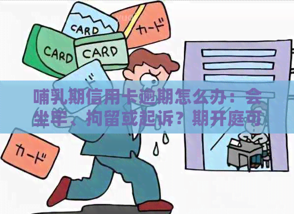 哺乳期信用卡逾期怎么办：会坐牢、拘留或起诉？期开庭可行吗？