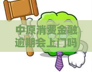 中原消费金融逾期会上门吗怎么处理