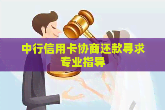 中行信用卡协商还款寻求专业指导