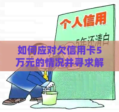 如何应对欠信用卡5万元的情况并寻求解决方案？