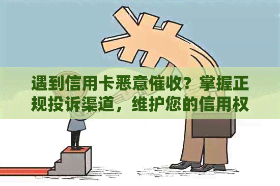 遇到信用卡恶意？掌握正规投诉渠道，维护您的信用权益！