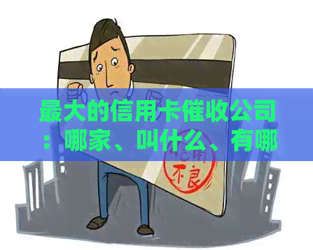 更大的信用卡公司：哪家、叫什么、有哪些，排名如何？