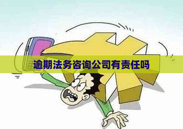 逾期法务咨询公司有责任吗