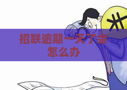 招联逾期一天了会怎么办