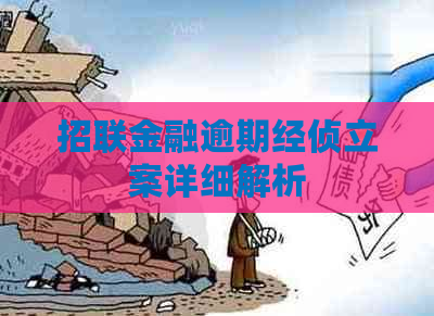 招联金融逾期经侦立案详细解析