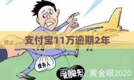 支付宝11万逾期2年
