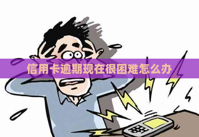 信用卡逾期现在很困难怎么办