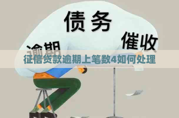 贷款逾期上笔数4如何处理