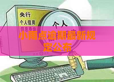 小雨点逾期最新规定公布