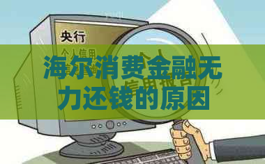 海尔消费金融无力还钱的原因
