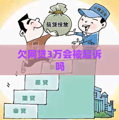 欠网贷3万会被起诉吗