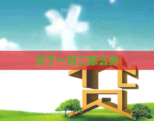 欠了一万二怎么办