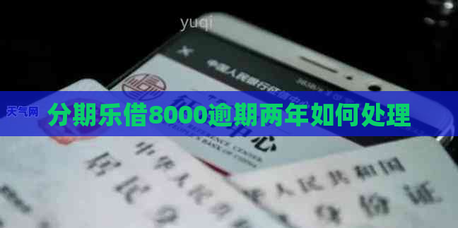 借8000逾期两年如何处理