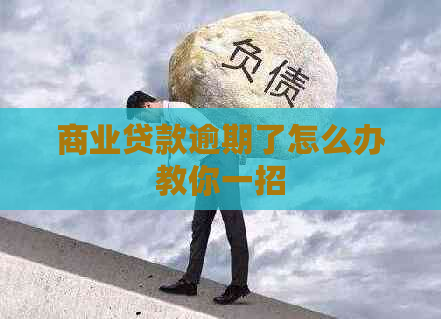 商业贷款逾期了怎么办教你一招