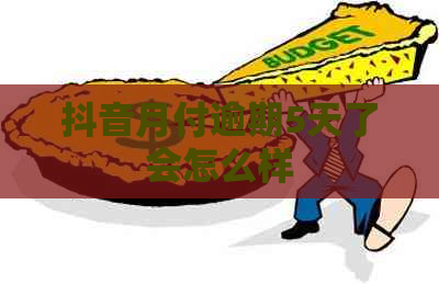 抖音月付逾期5天了会怎么样