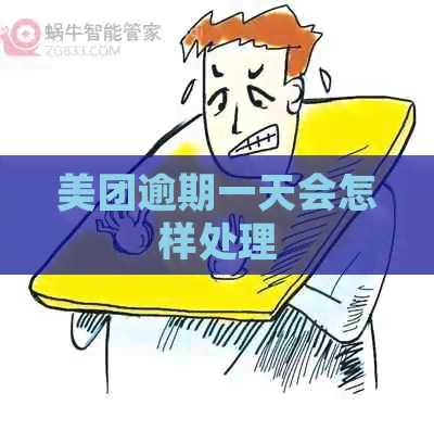 美团逾期一天会怎样处理