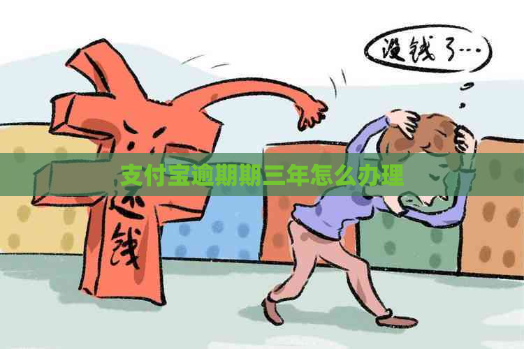 支付宝逾期期三年怎么办理