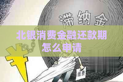北银消费金融还款期怎么申请