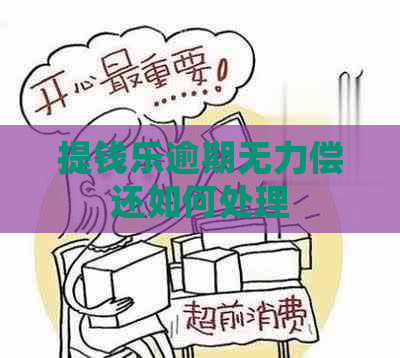 提钱乐逾期无力偿还如何处理