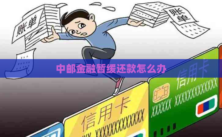 中邮金融暂缓还款怎么办