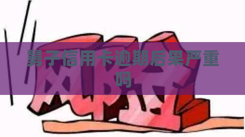 舅子信用卡逾期后果严重吗