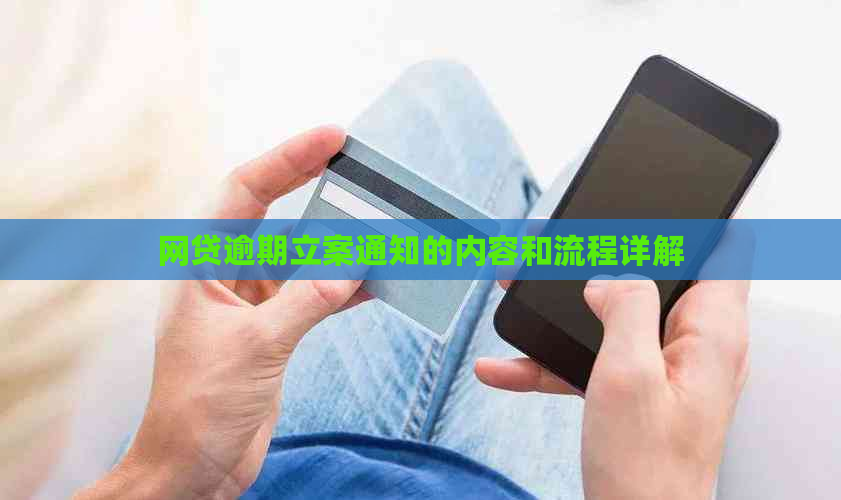 网贷逾期立案通知的内容和流程详解