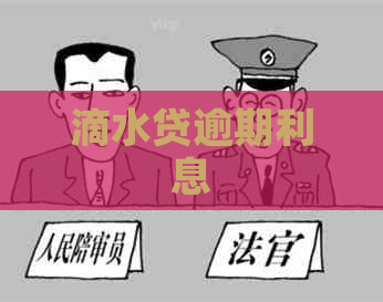 滴水贷逾期利息