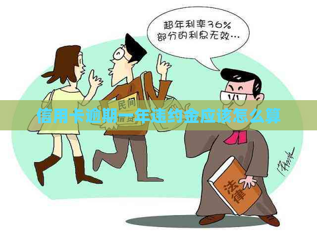 信用卡逾期一年违约金应该怎么算