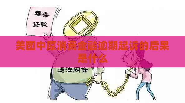 美团中原消费金融逾期起诉的后果是什么