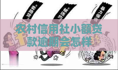 农村信用社小额贷款逾期会怎样