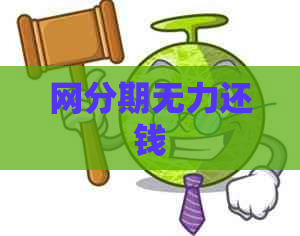 网分期无力还钱
