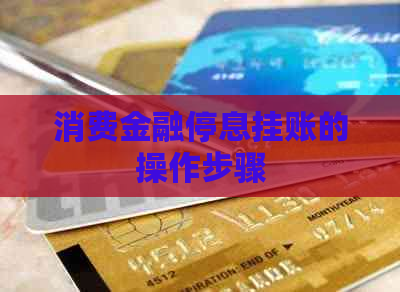消费金融停息挂账的操作步骤