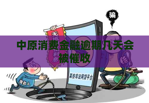 中原消费金融逾期几天会被