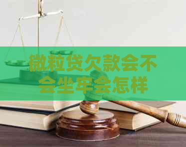 微粒贷欠款会不会坐牢会怎样