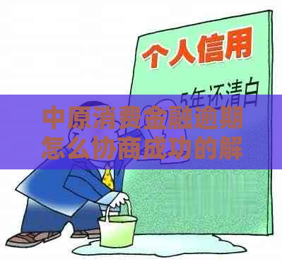 中原消费金融逾期怎么协商成功的解决方法