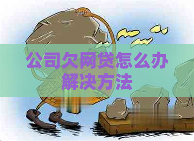 公司欠网贷怎么办解决方法