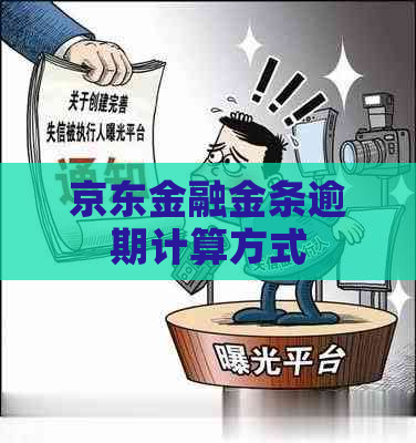 京东金融金条逾期计算方式