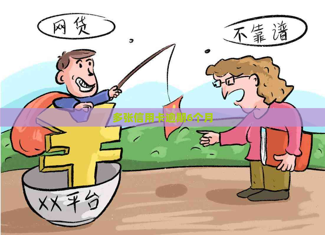 多张信用卡逾期6个月