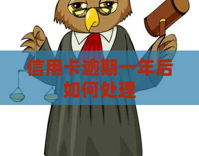 信用卡逾期一年后如何处理