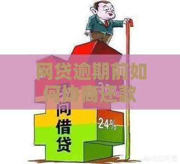 网贷逾期前如何协商还款