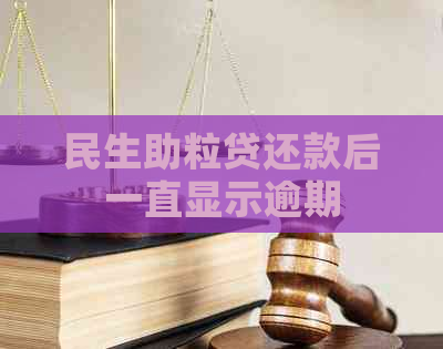 民生助粒贷还款后一直显示逾期