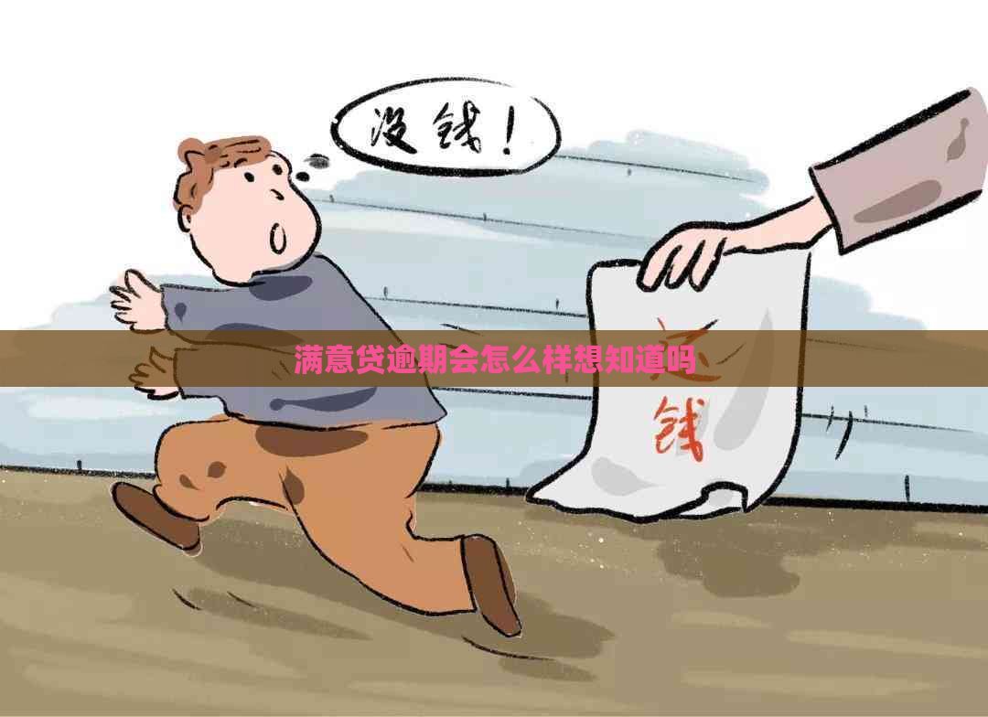 满意贷逾期会怎么样想知道吗