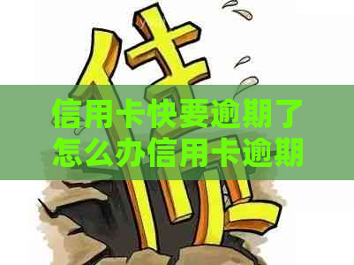 信用卡快要逾期了怎么办信用卡逾期后怎么处理