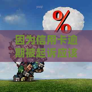 因为信用卡逾期被起诉应该怎么处理