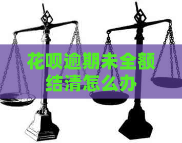 花呗逾期未全额结清怎么办