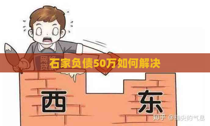 石家负债50万如何解决