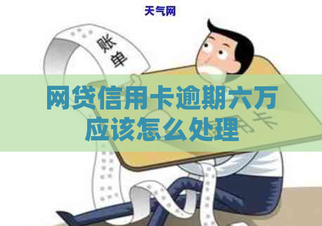 网贷信用卡逾期六万应该怎么处理